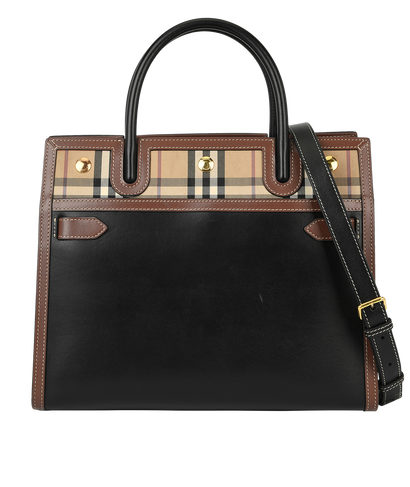 Title Check tote, front view
